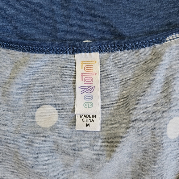 LULAROE Floral Top MEDIUM - Picture 3 of 3